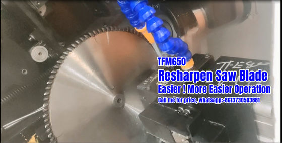 TFM650 सीएनसी परिपत्र Tct देखा ब्लेड पीसने की मशीन